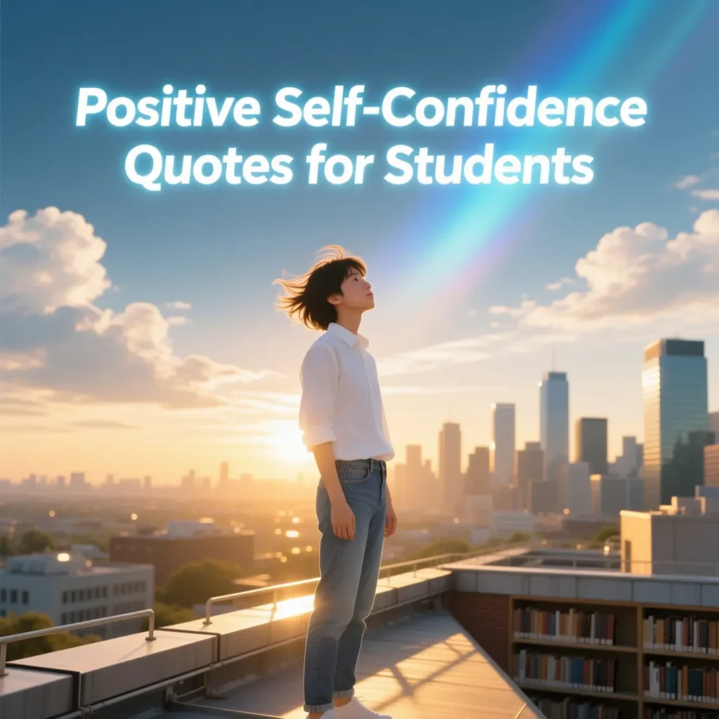 Positive Self-Confidence Quotes for Students