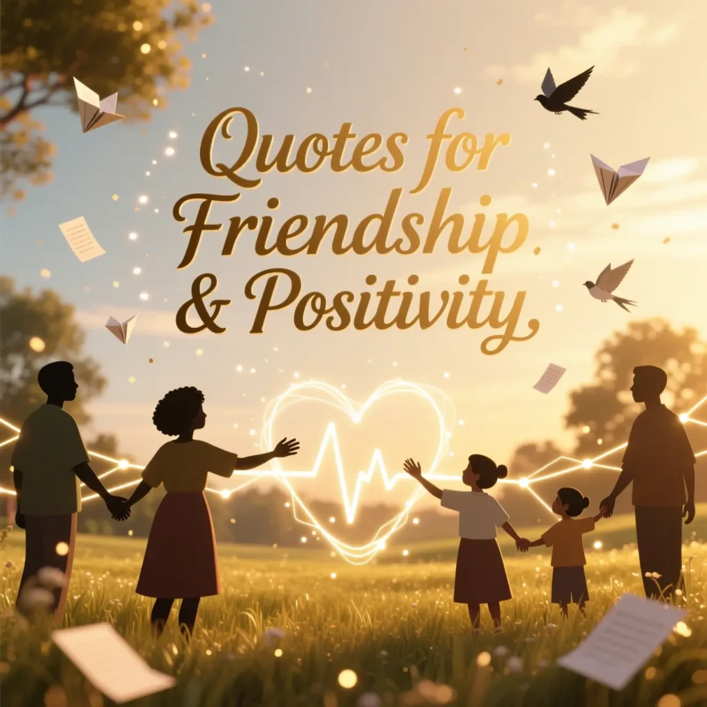 Quotes for Friendship & Positivity