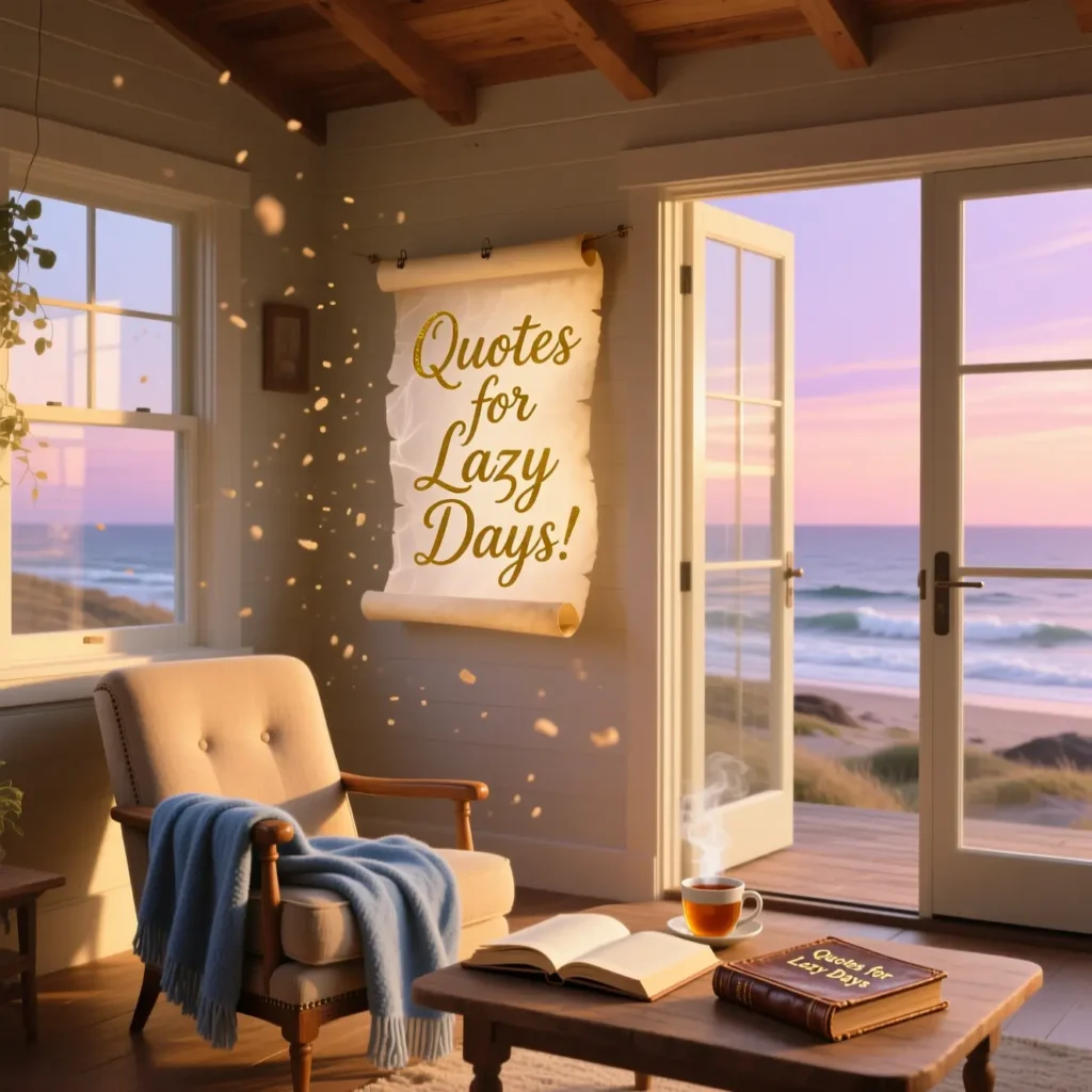 Quotes for Lazy Days