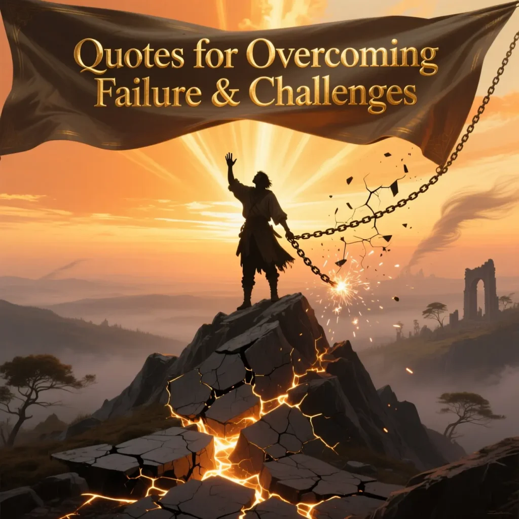 Quotes for Overcoming Failure & Challenges 