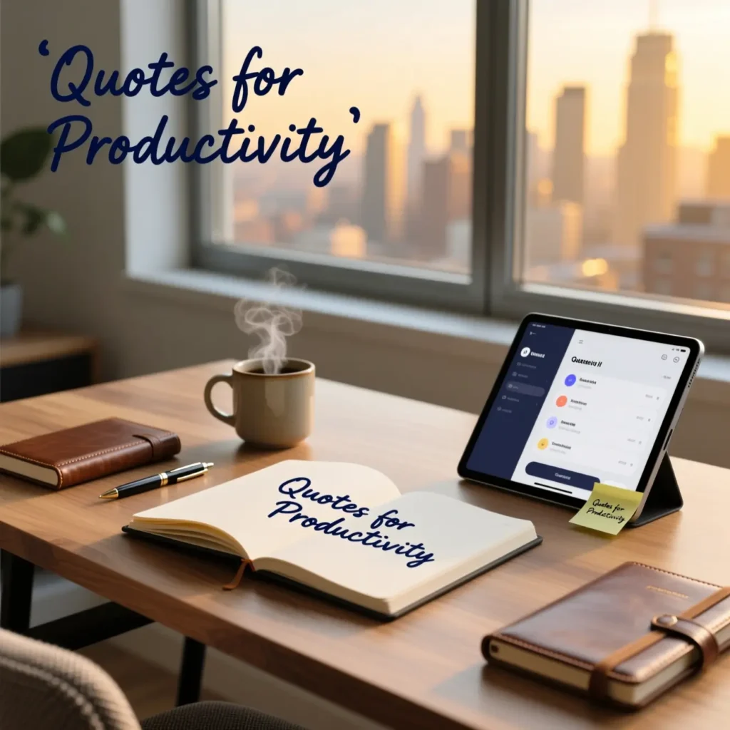 Quotes for Productivity