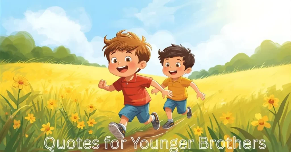Quotes for Younger Brothers