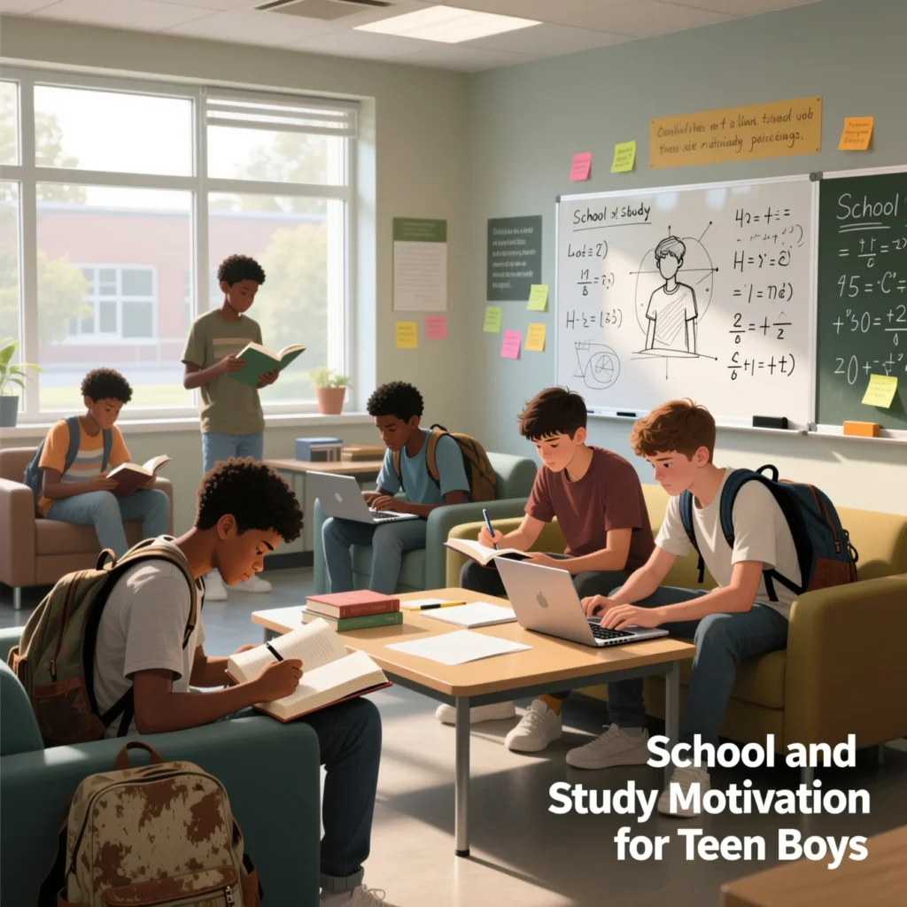 School and Study Motivation for Teen Boys