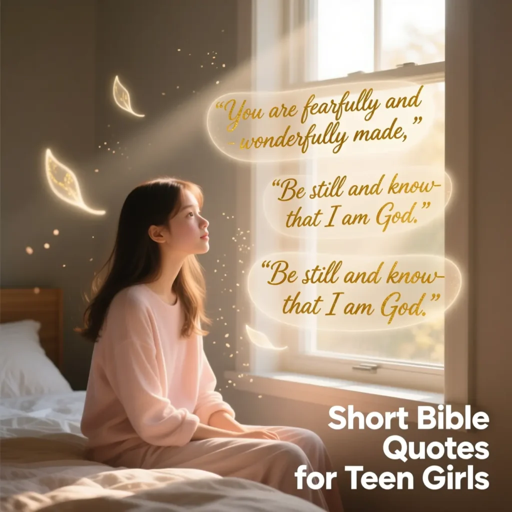 Short Bible Quotes for Teen Girls
