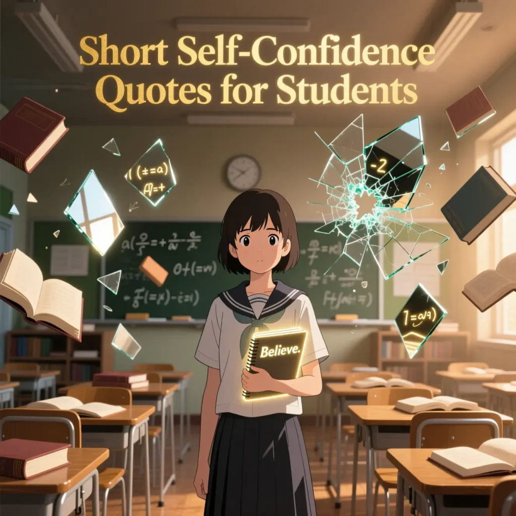 Short Self-Confidence Quotes for Students