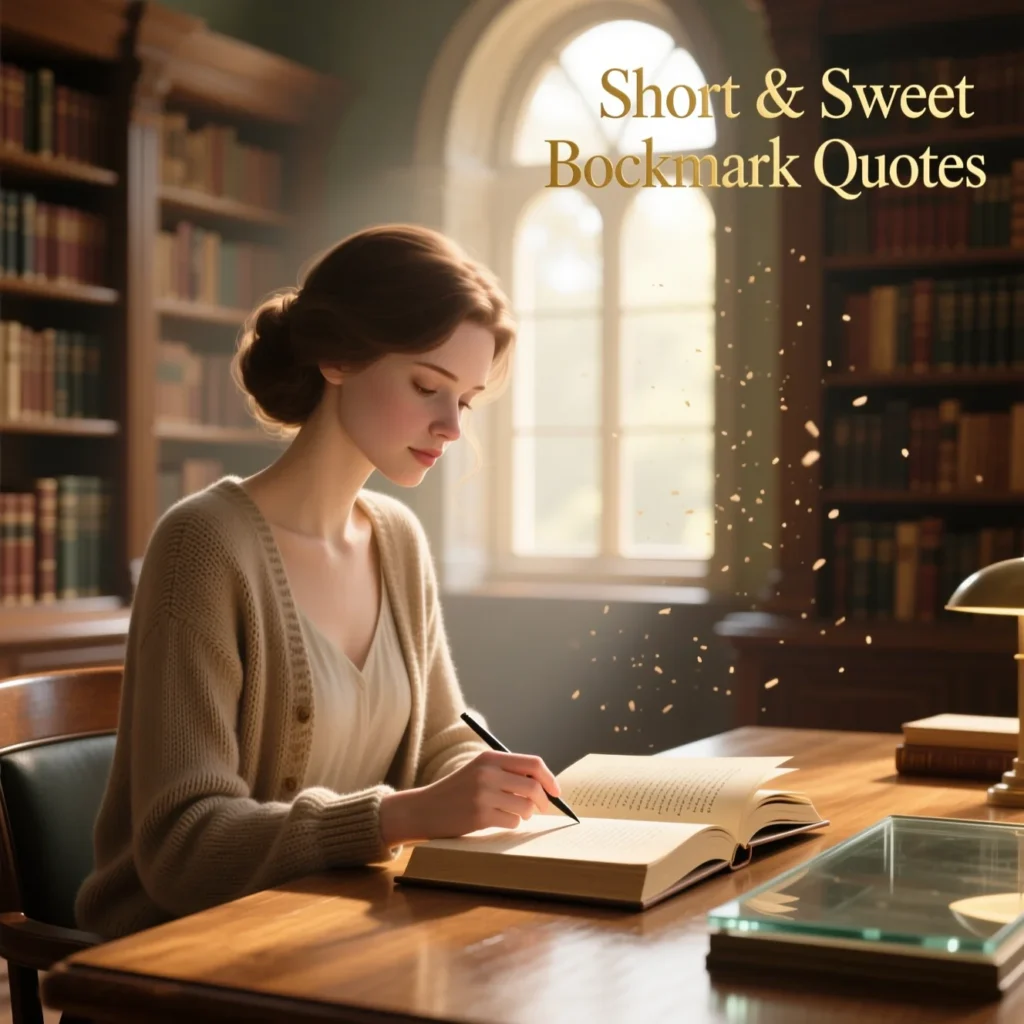 Short & Sweet Bookmark Quotes