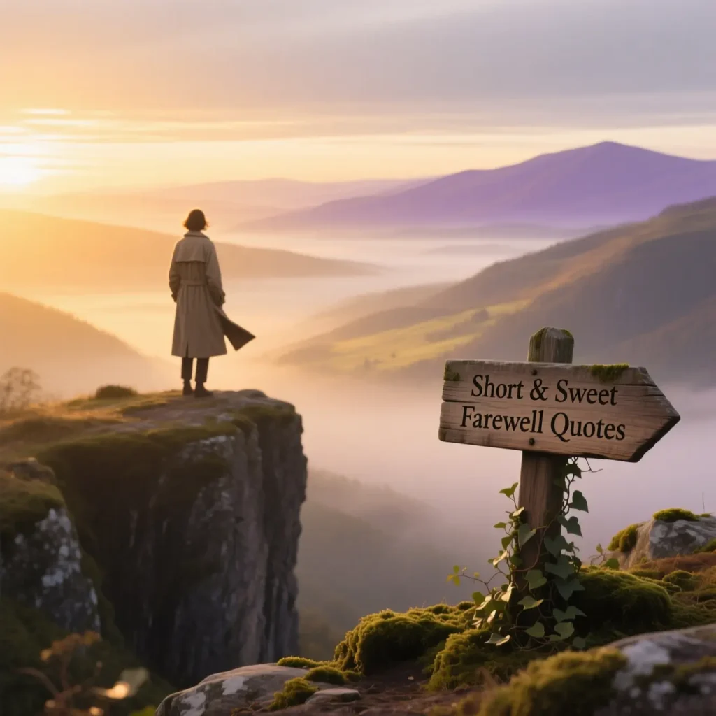 Short & Sweet Farewell Quotes 