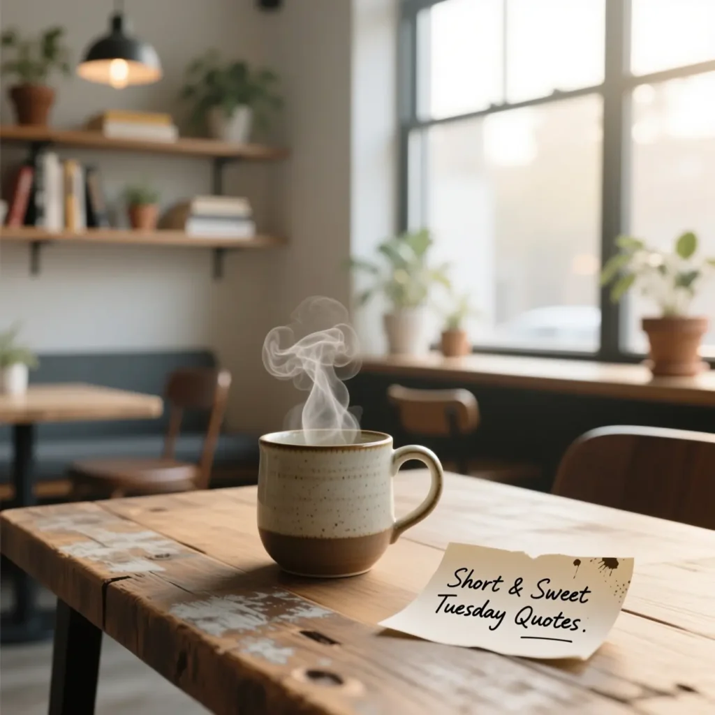Short & Sweet Tuesday Quotes 
