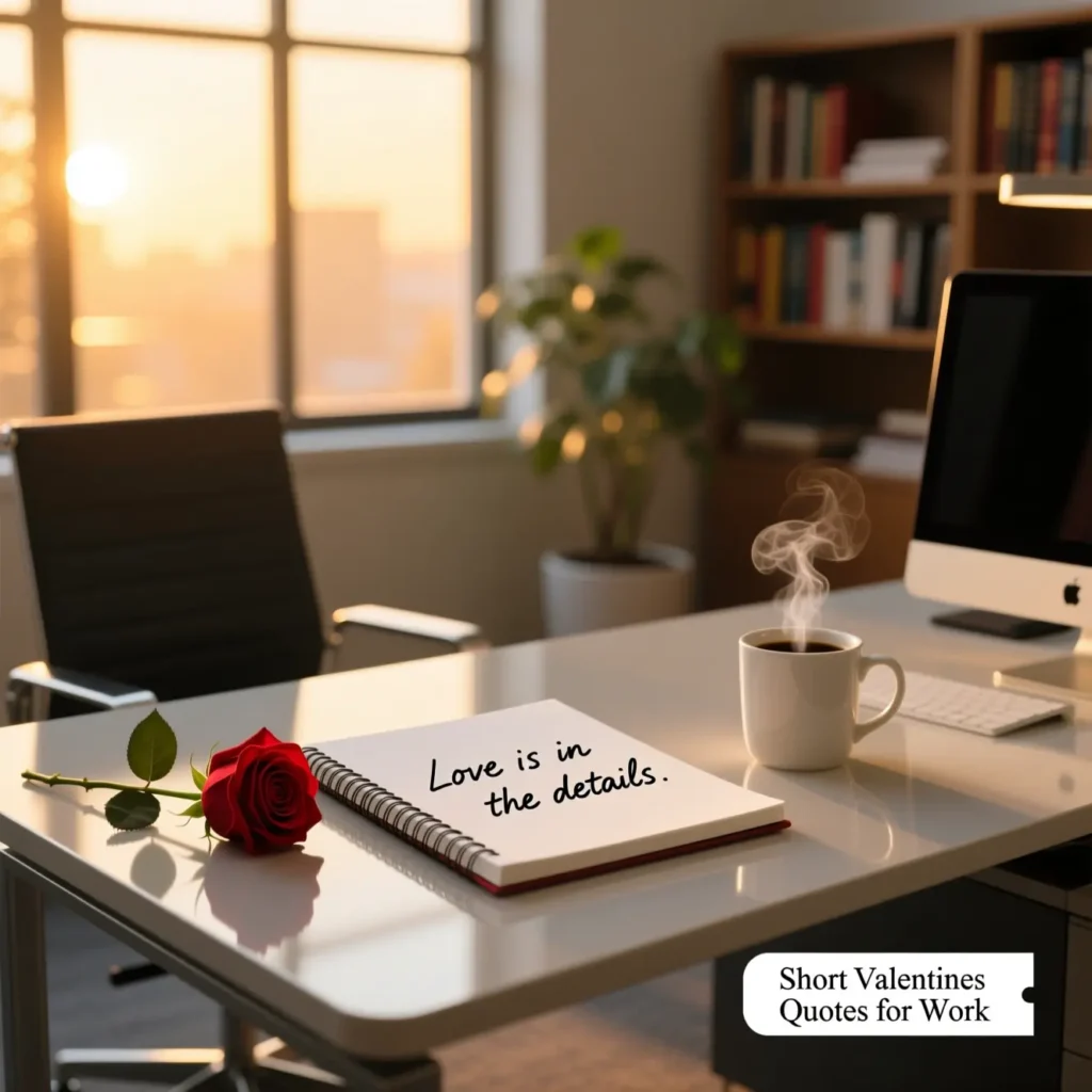 Short Valentines Quotes for Work