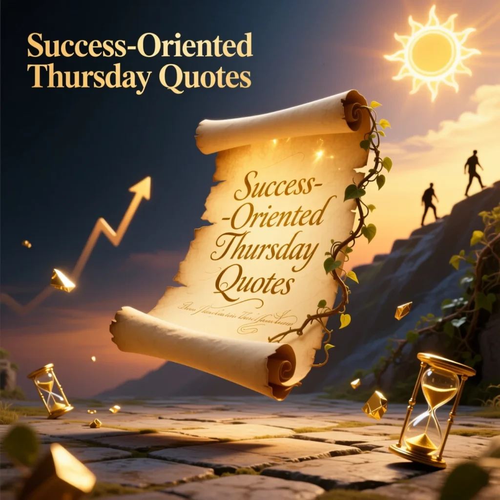Success-Oriented Thursday Quotes