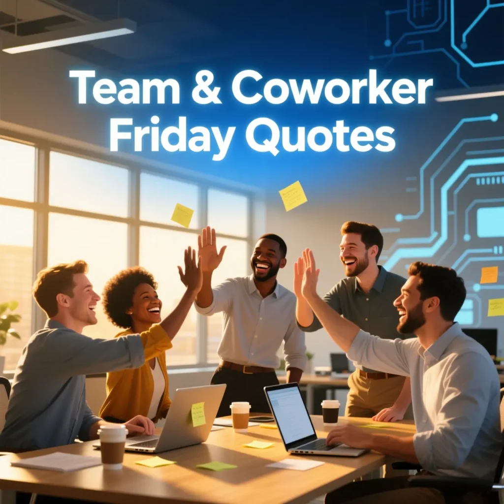 Team & Coworker Friday Quotes