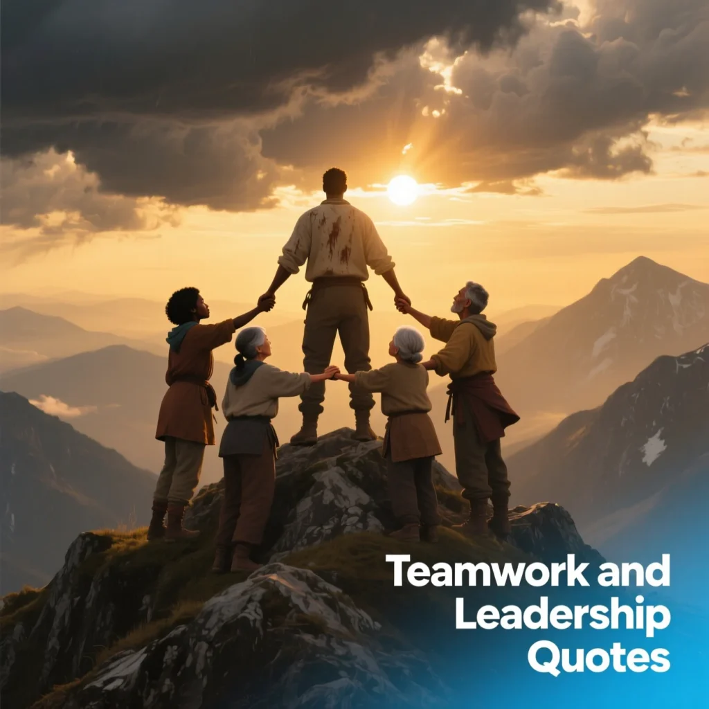 Teamwork and Leadership Quotes