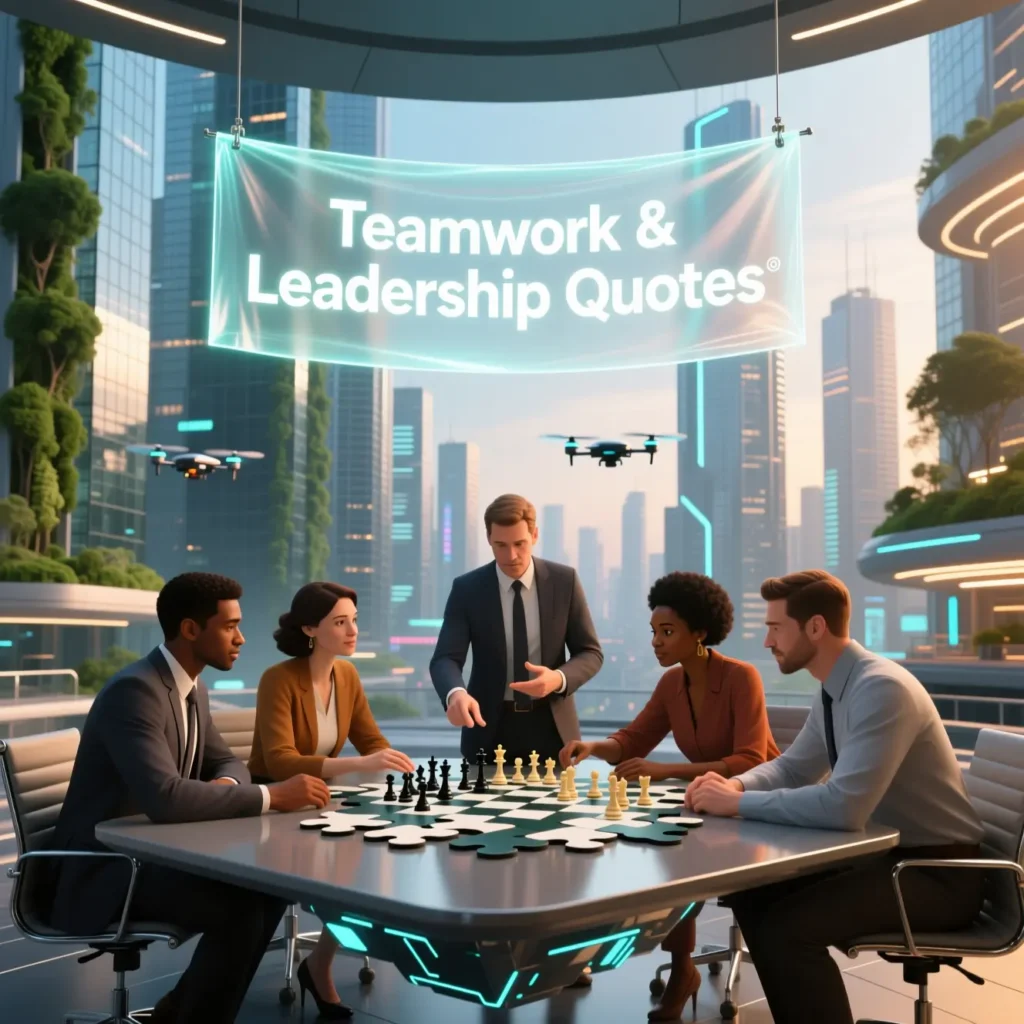 Teamwork & Leadership Quotes