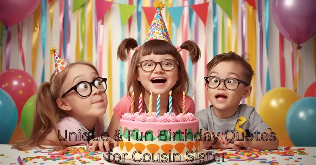 Unique & Fun Birthday Quotes for Cousin Sister