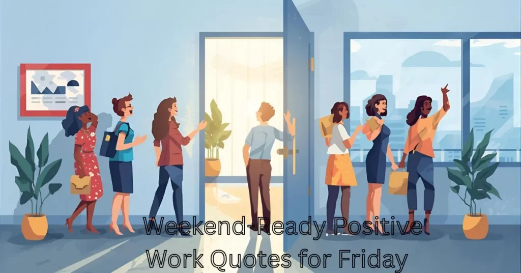  Weekend-Ready Positive Work Quotes for Friday 