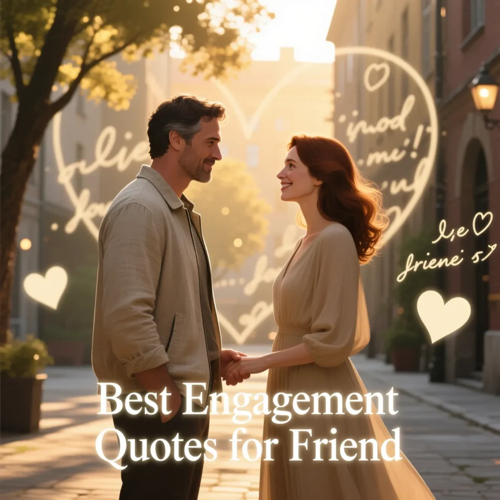 Best Engagement Quotes for Friend