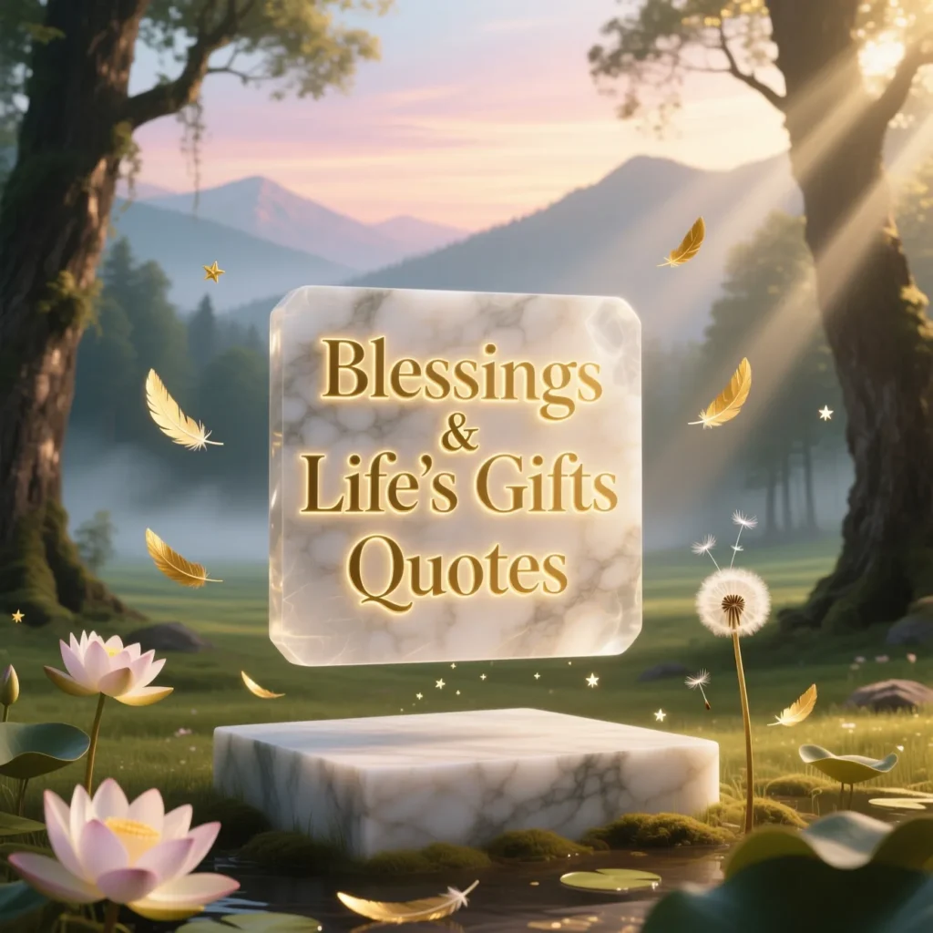 Blessings & Life’s Gifts Quotes