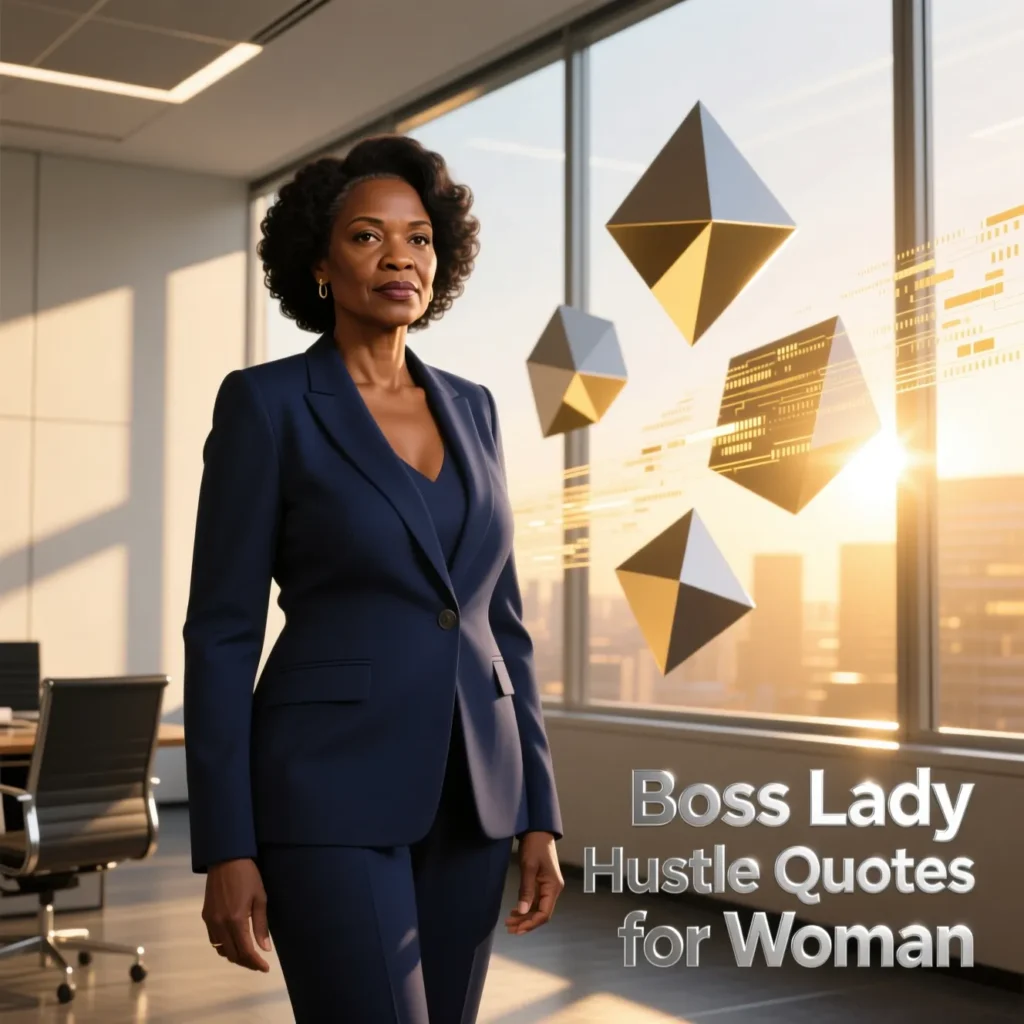 Boss Lady Hustle Quotes for Woman