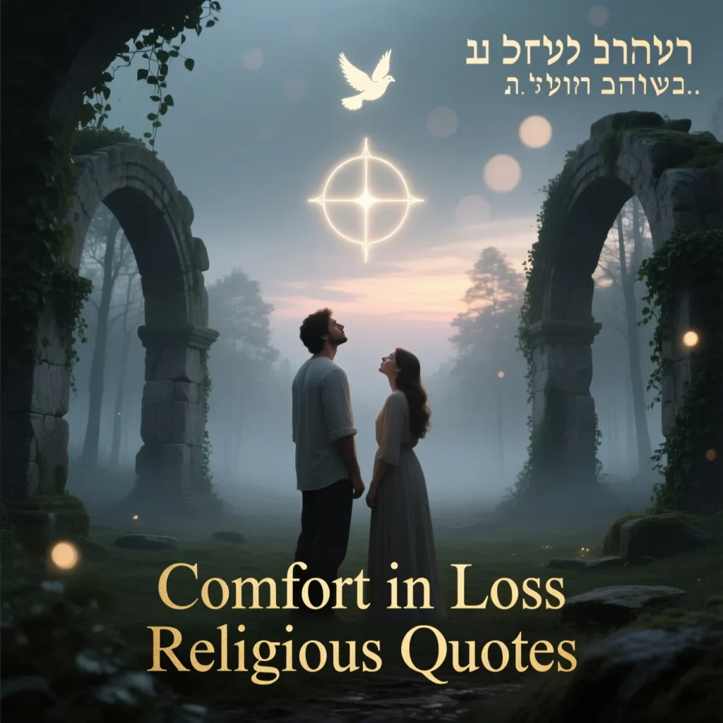 Comfort in Loss Religious Quotes