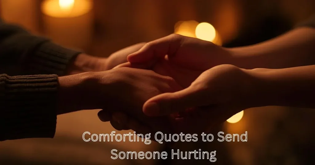 Comforting Quotes to Send Someone Hurting 