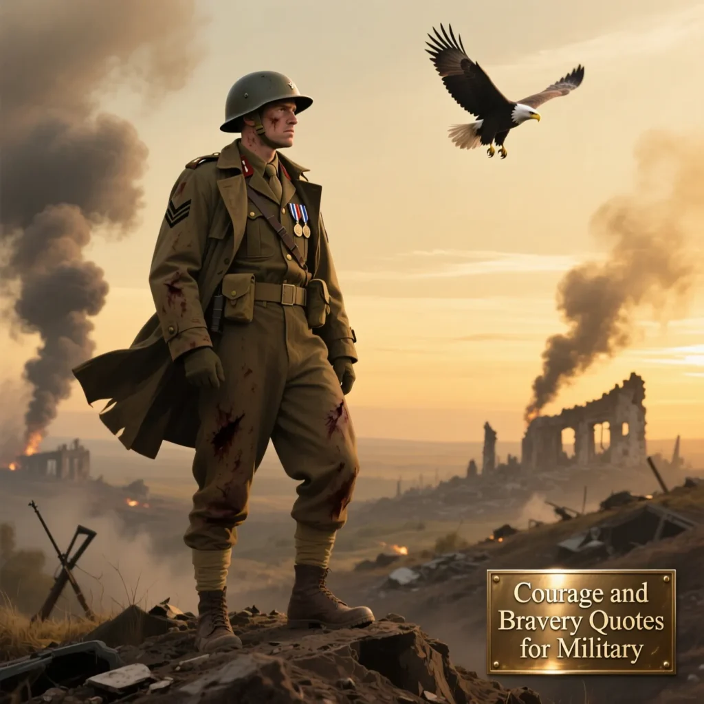 Courage and Bravery Quotes for Military