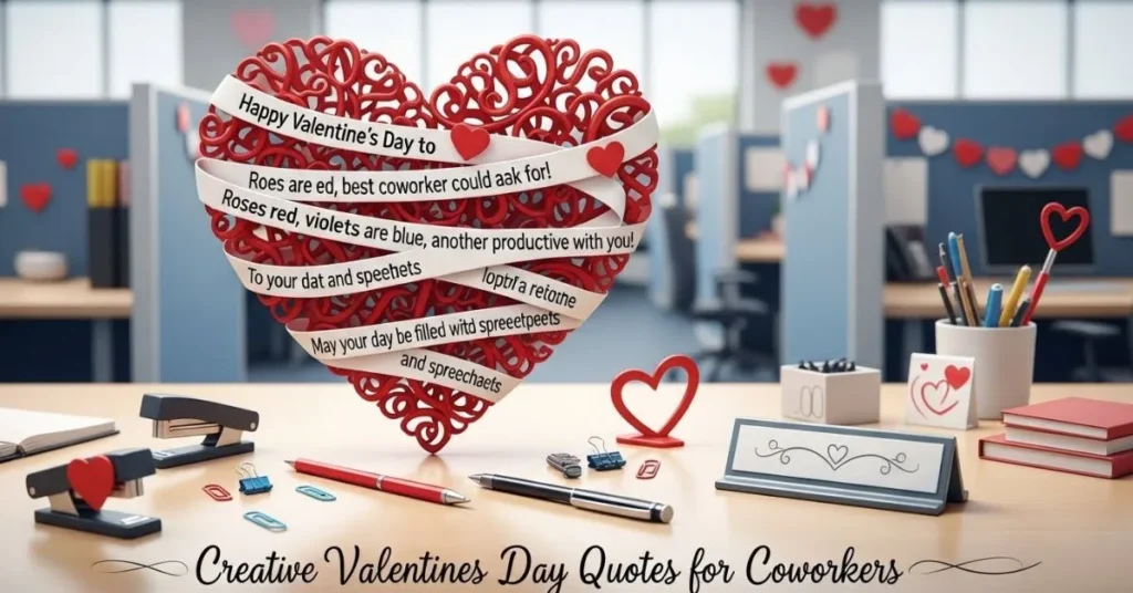 Creative Valentines Day Quotes for Coworkers 