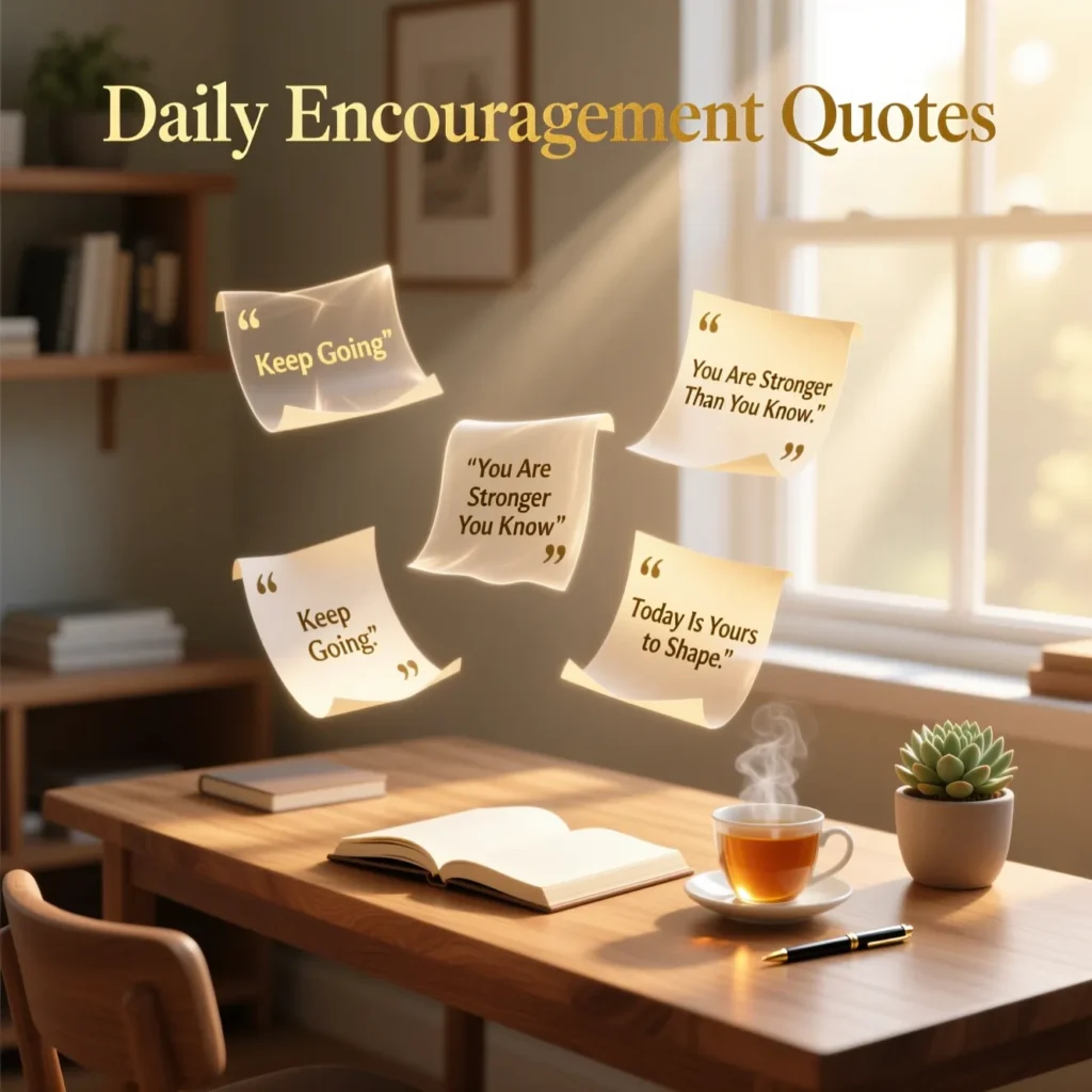 Daily Encouragement Quotes