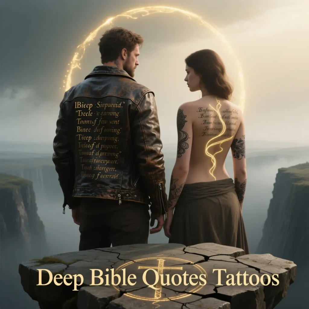  Deep Bible Quotes Tattoos