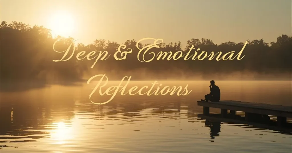  Deep & Emotional Reflections