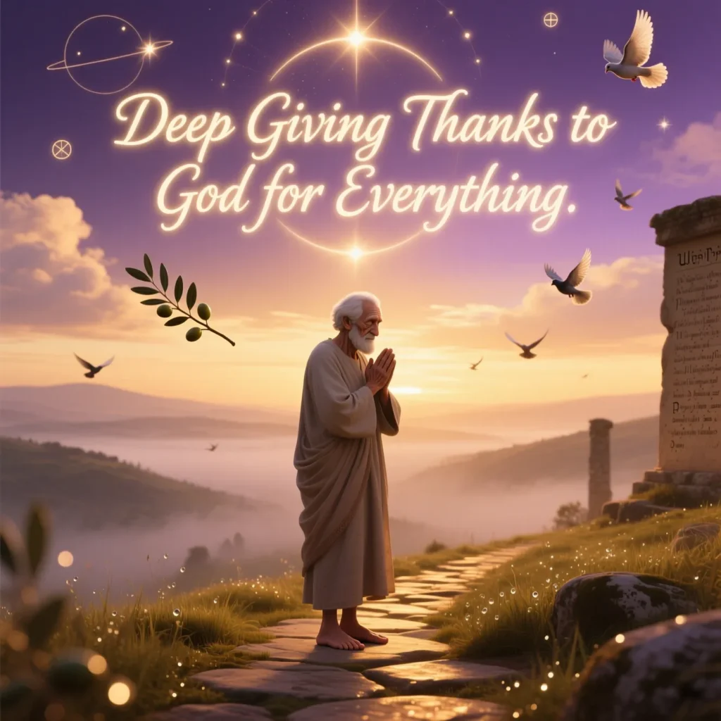 Deep Giving Thanks to God for Everything Quotes