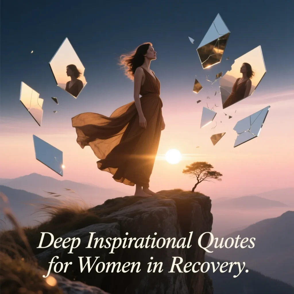 Deep Inspirational Quotes for Women in Recover