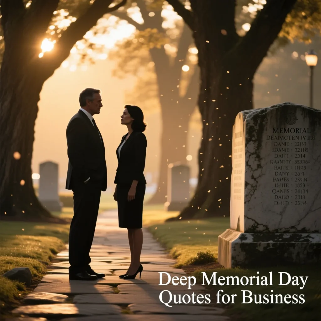 Deep Memorial Day Quotes for Business