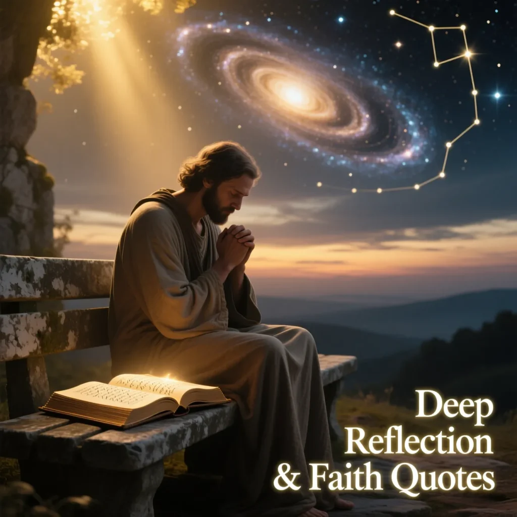 Deep Reflection & Faith Quotes 