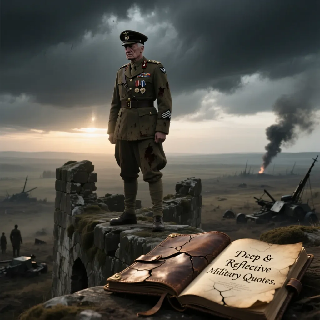  Deep & Reflective Military Quotes