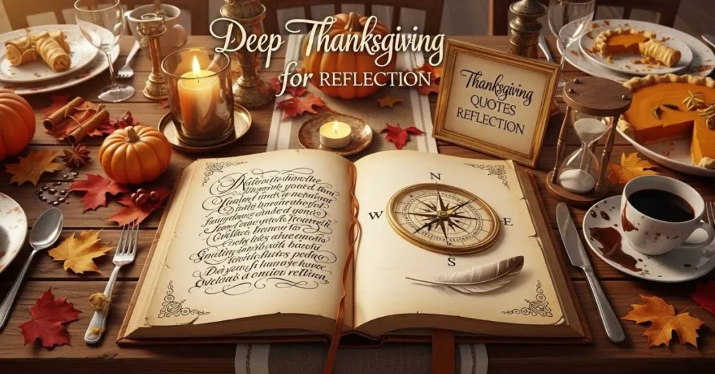 Deep Thanksgiving Quotes for Reflection
