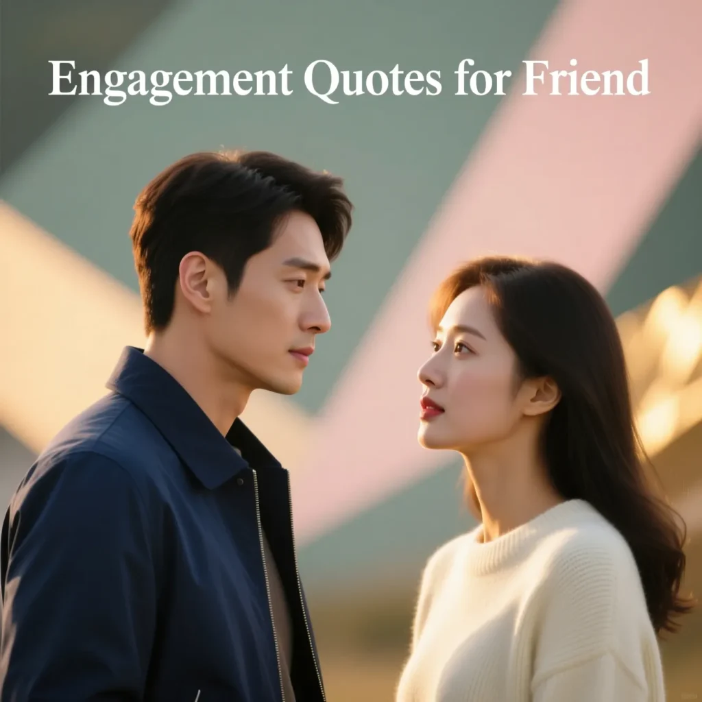Engagement Quotes for Friend