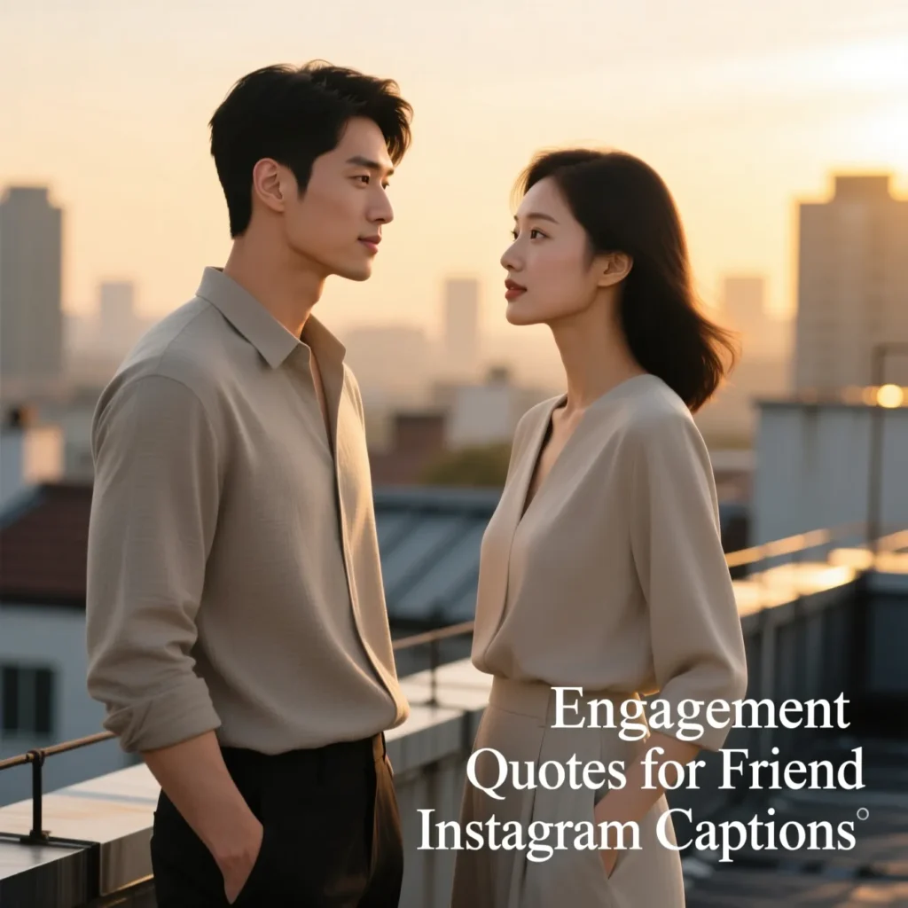Engagement Quotes for Friend Instagram Captions