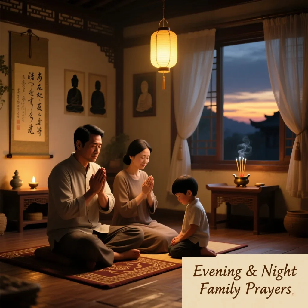 Evening & Night Family Prayers