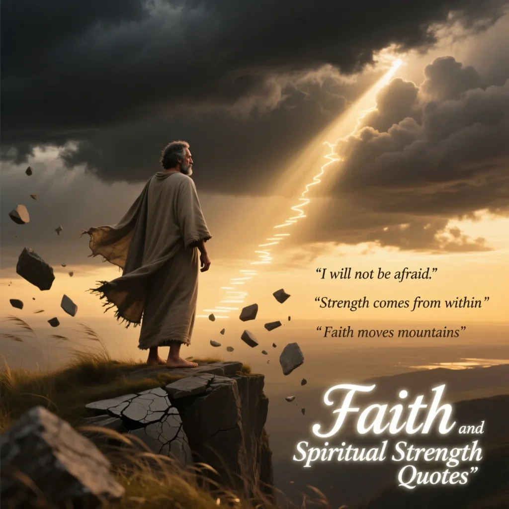 Faith and Spiritual Strength Quotes