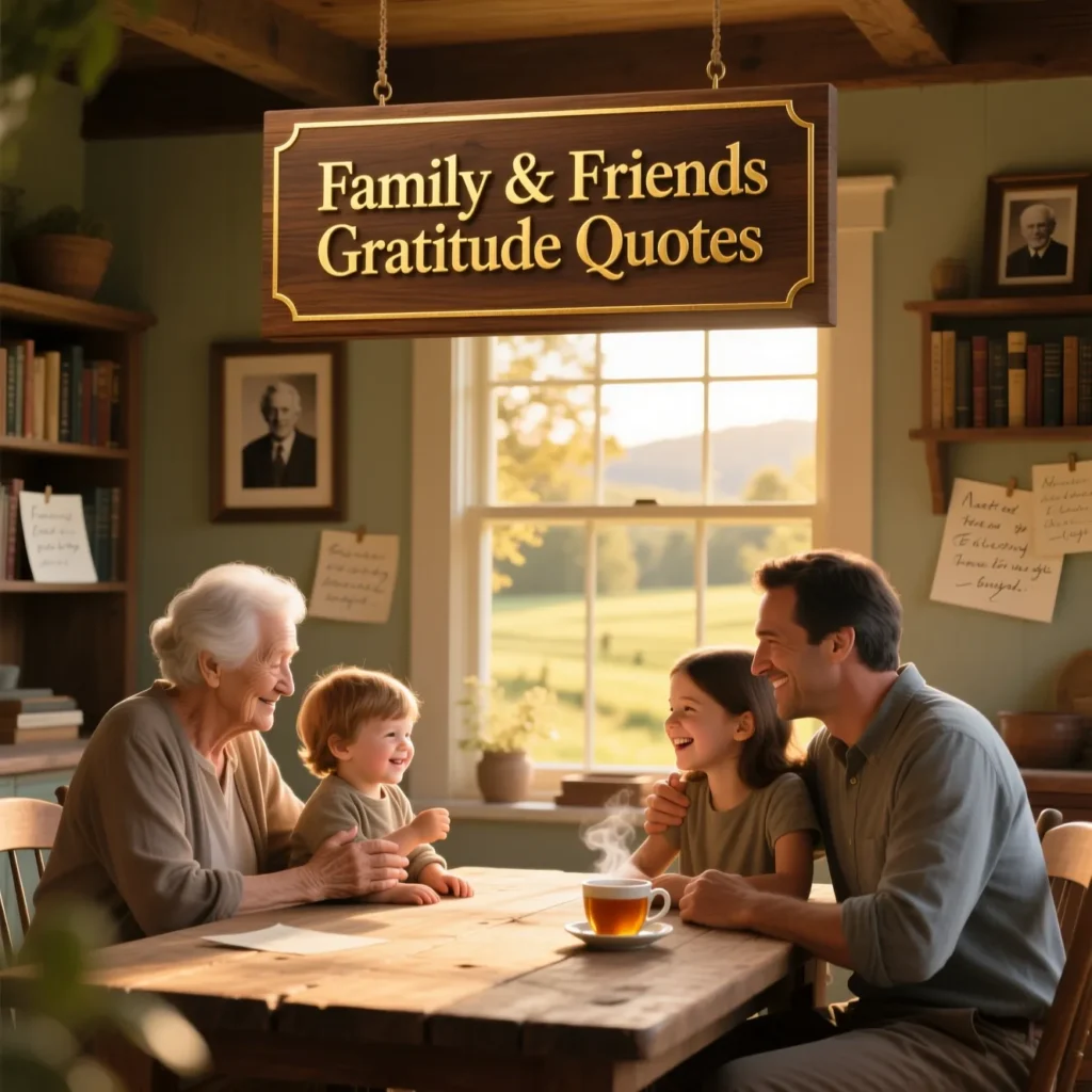  Family & Friends Gratitude Quotes