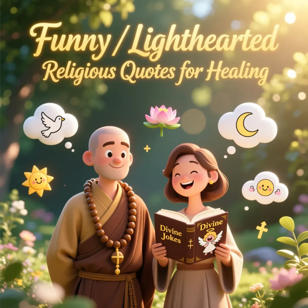 Funny / Lighthearted Religious Quotes for Healing