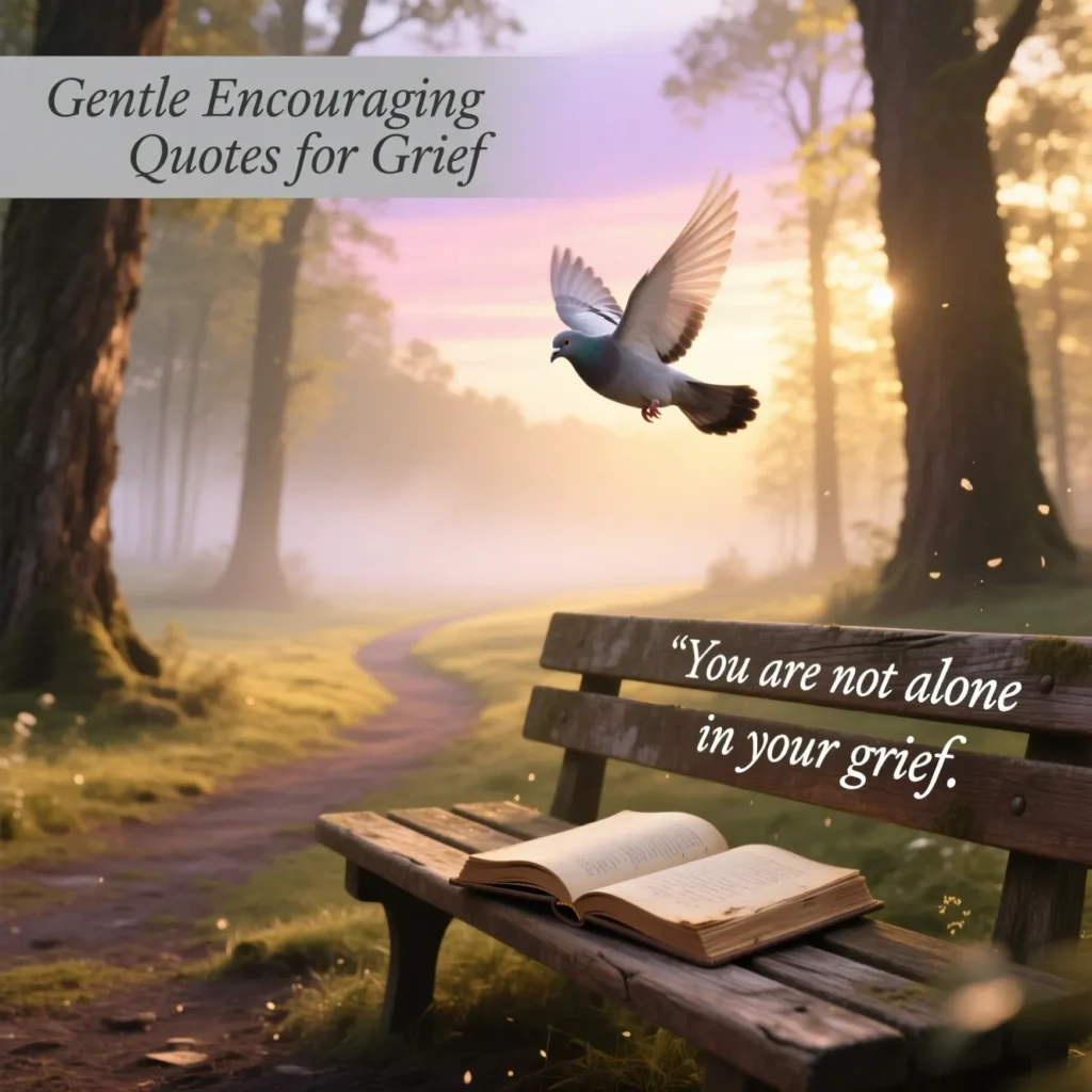 Gentle Encouraging Quotes for Grief