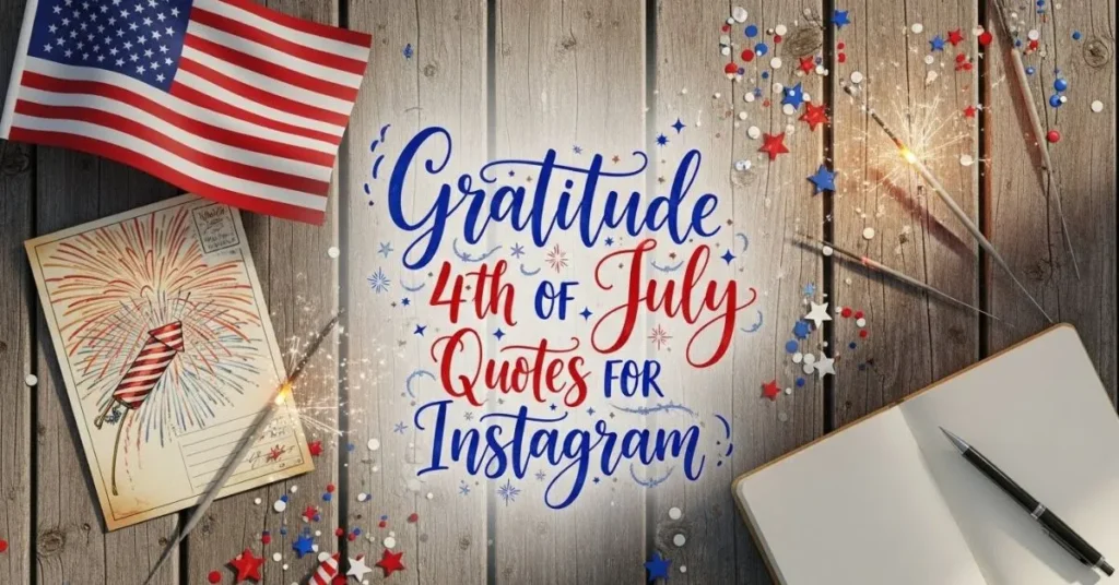 Gratitude 4th of July Quotes for Instagram