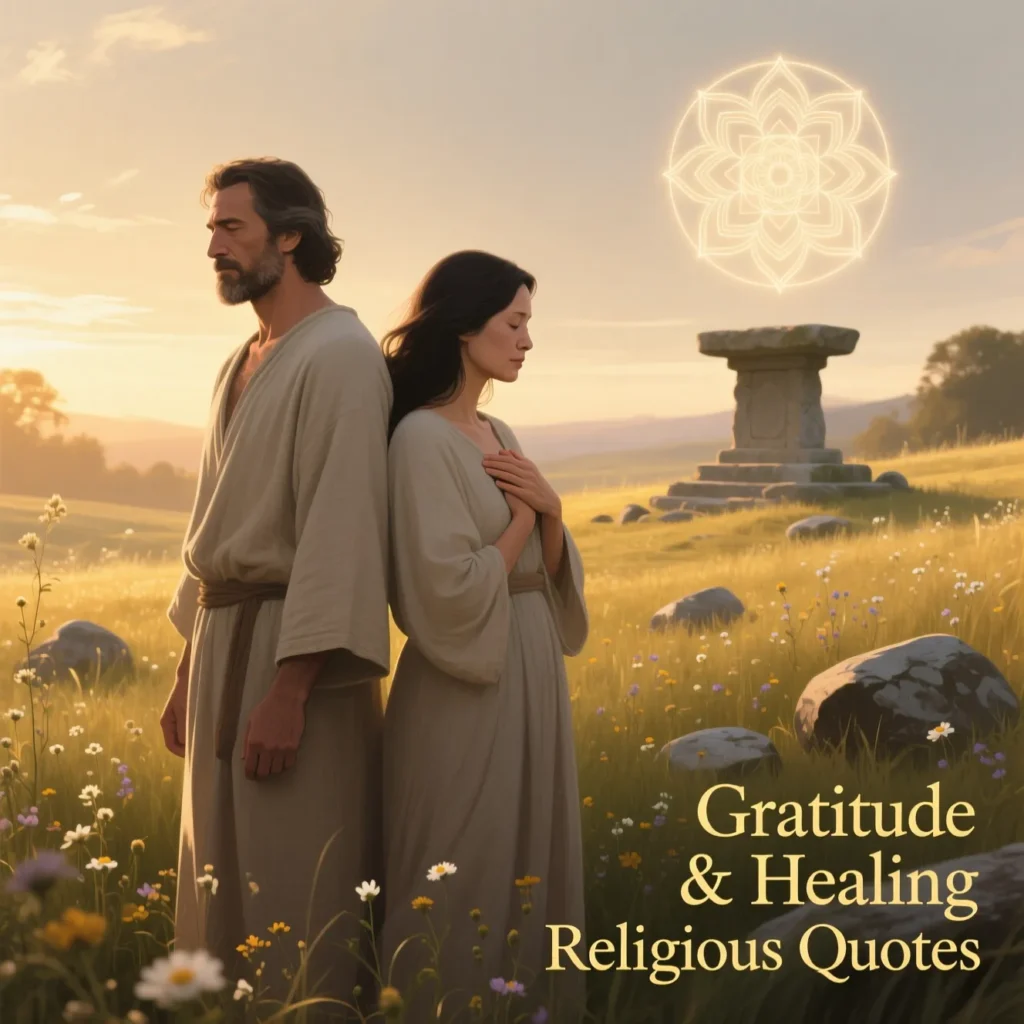 Gratitude & Healing Religious Quotes
