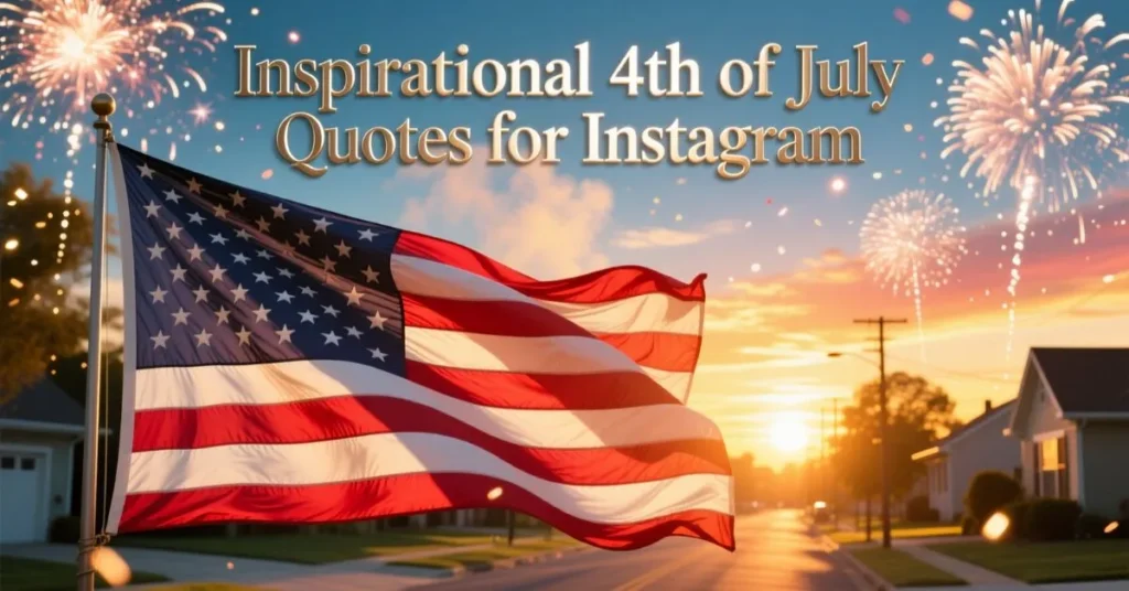 Inspirational 4th of July Quotes for Instagram