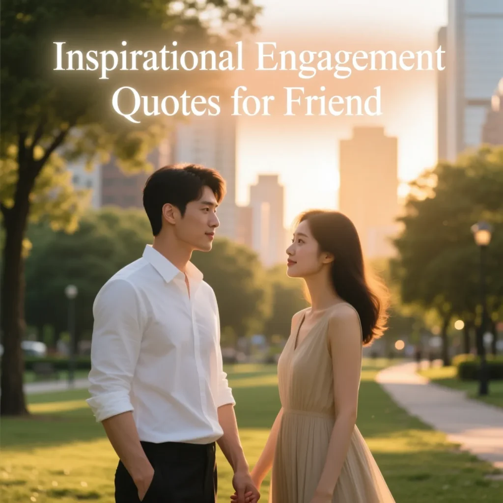 Inspirational Engagement Quotes for Friend
