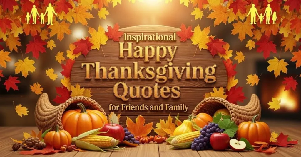  Inspirational Happy Thanksgiving Quotes for Friends and Family