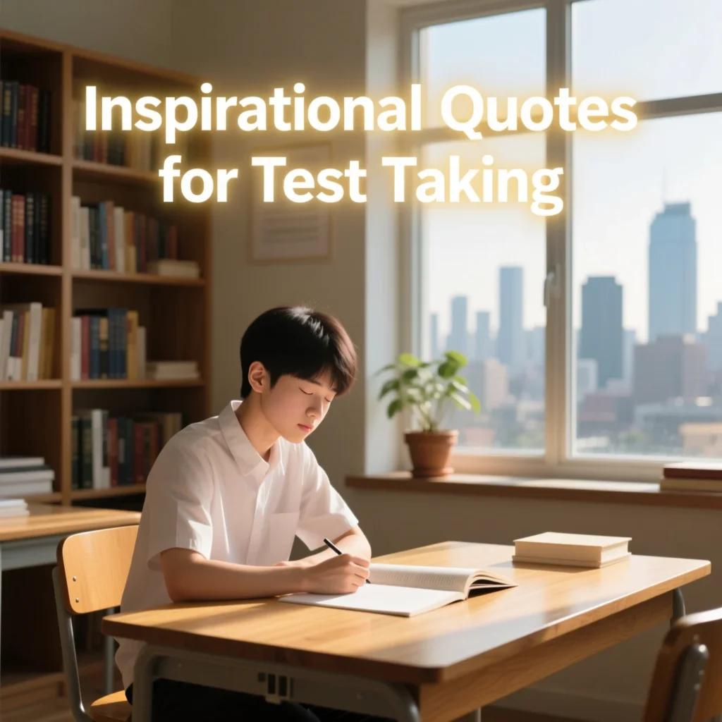 Inspirational Quotes for Test Taking