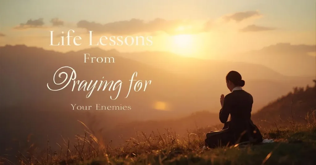 Life Lessons from Praying for Your Enemies 