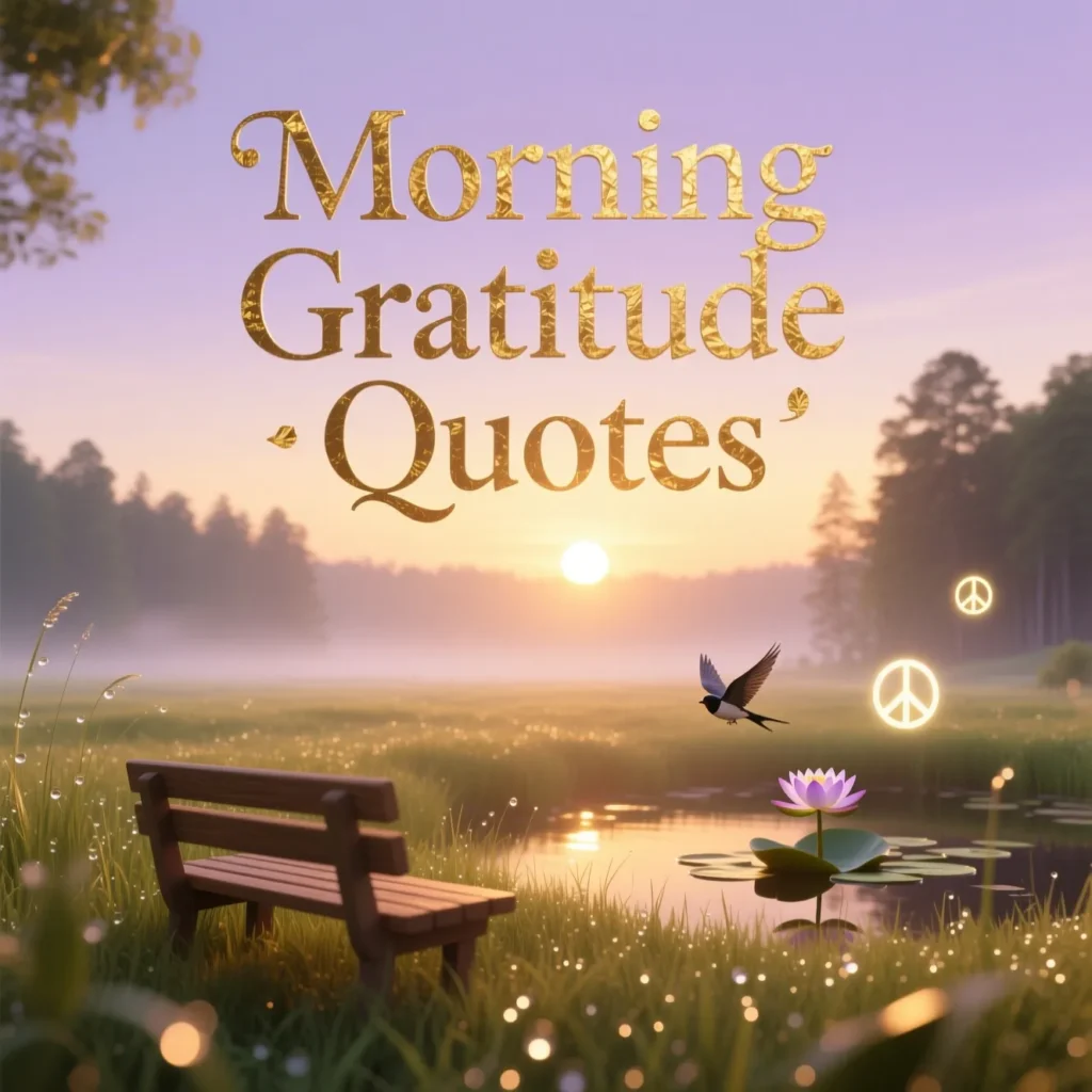 Morning Gratitude Quotes